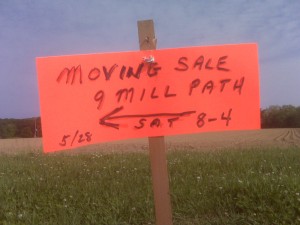 Moving Sales are a great resource. During the summer they are everywhere!